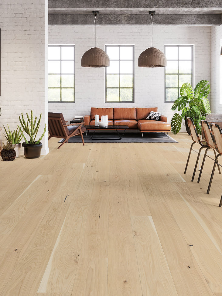 Blanc MGLHB9003 Engineered Hardwood Flooring - Muller Graff Collection