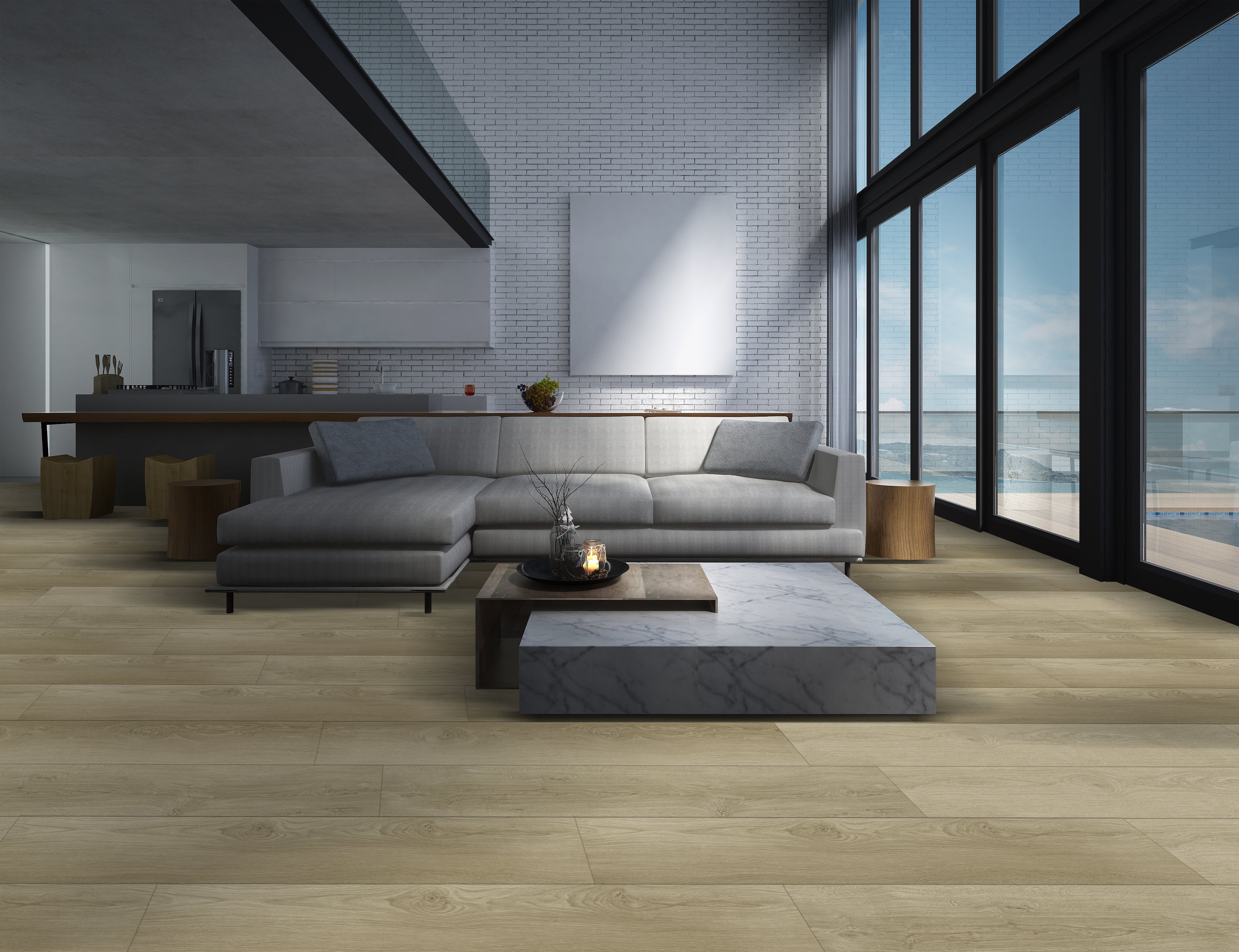 Austin Rigid Core RECG3001 Rigid Core Waterproof Flooring - Country Gem Collection
