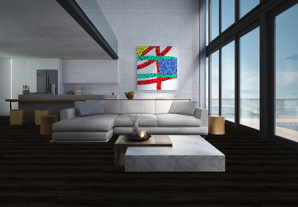 Black Mountain 60" Plank REMO2506 Rigid Core Waterproof Flooring - Mountain Oak Collection