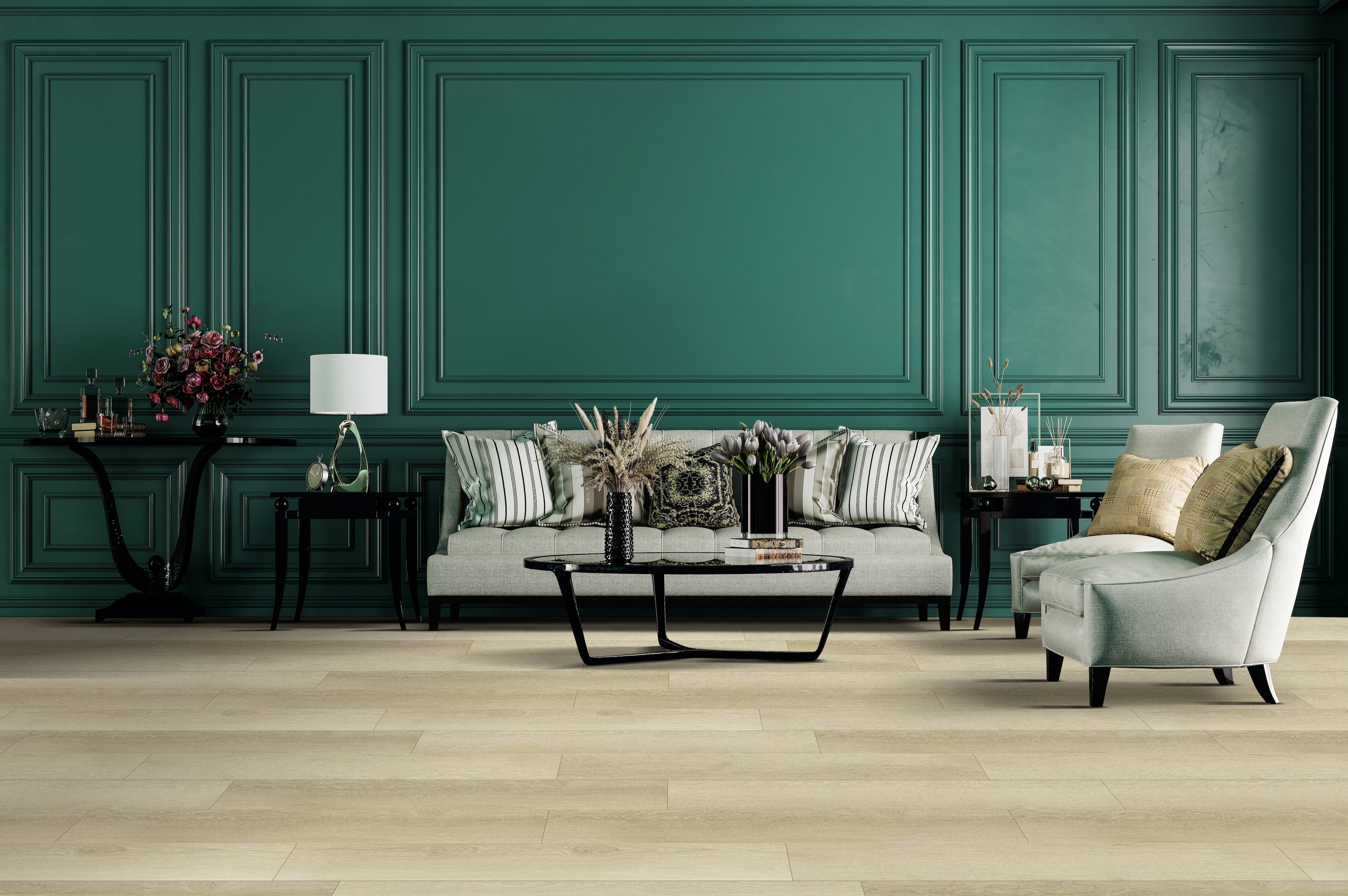 Canadian Sage Rigid Core REAW8403 Rigid Core Waterproof Flooring - Angel Woods Collection