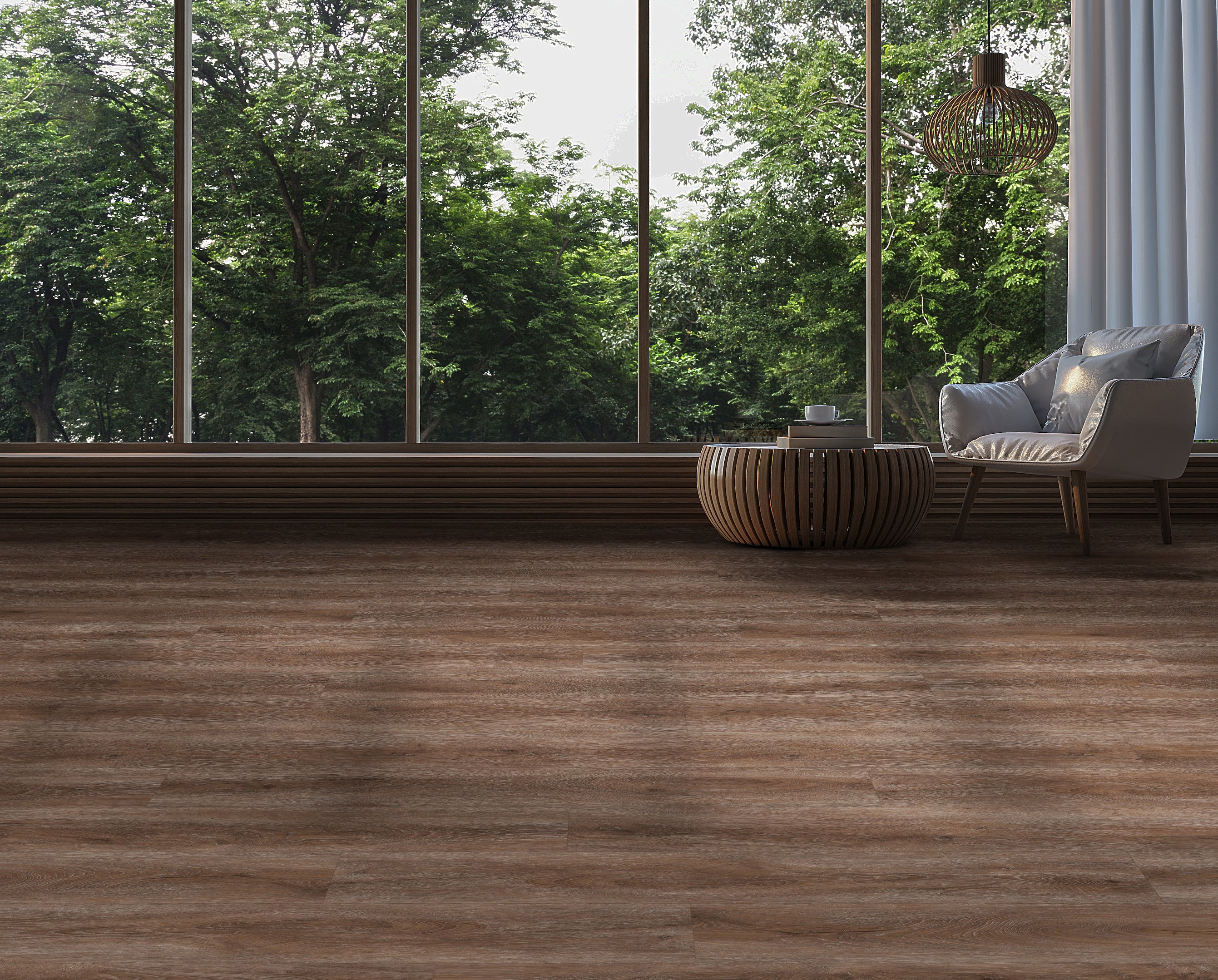 Coffee Berry Rigid Core REPO4002 Rigid Core Waterproof Flooring - The Pacific Oak Collection