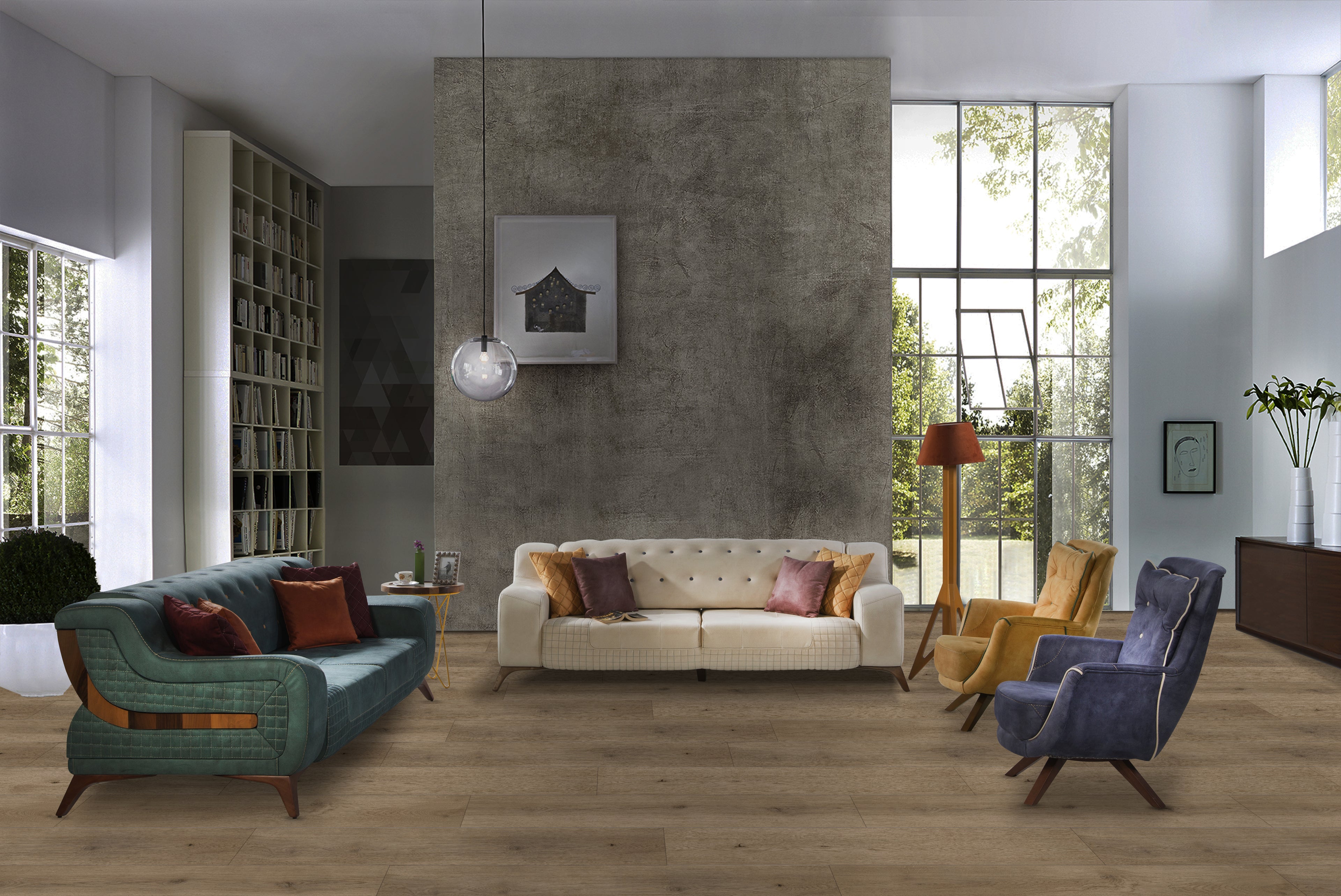 Crema Canyon Rigid Core REWR8605 Rigid Core Waterproof Flooring - White River Collection