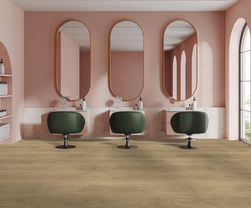 Desert Taupe Rigid Core RENW7001 Rigid Core Waterproof Flooring - North Wather Collection