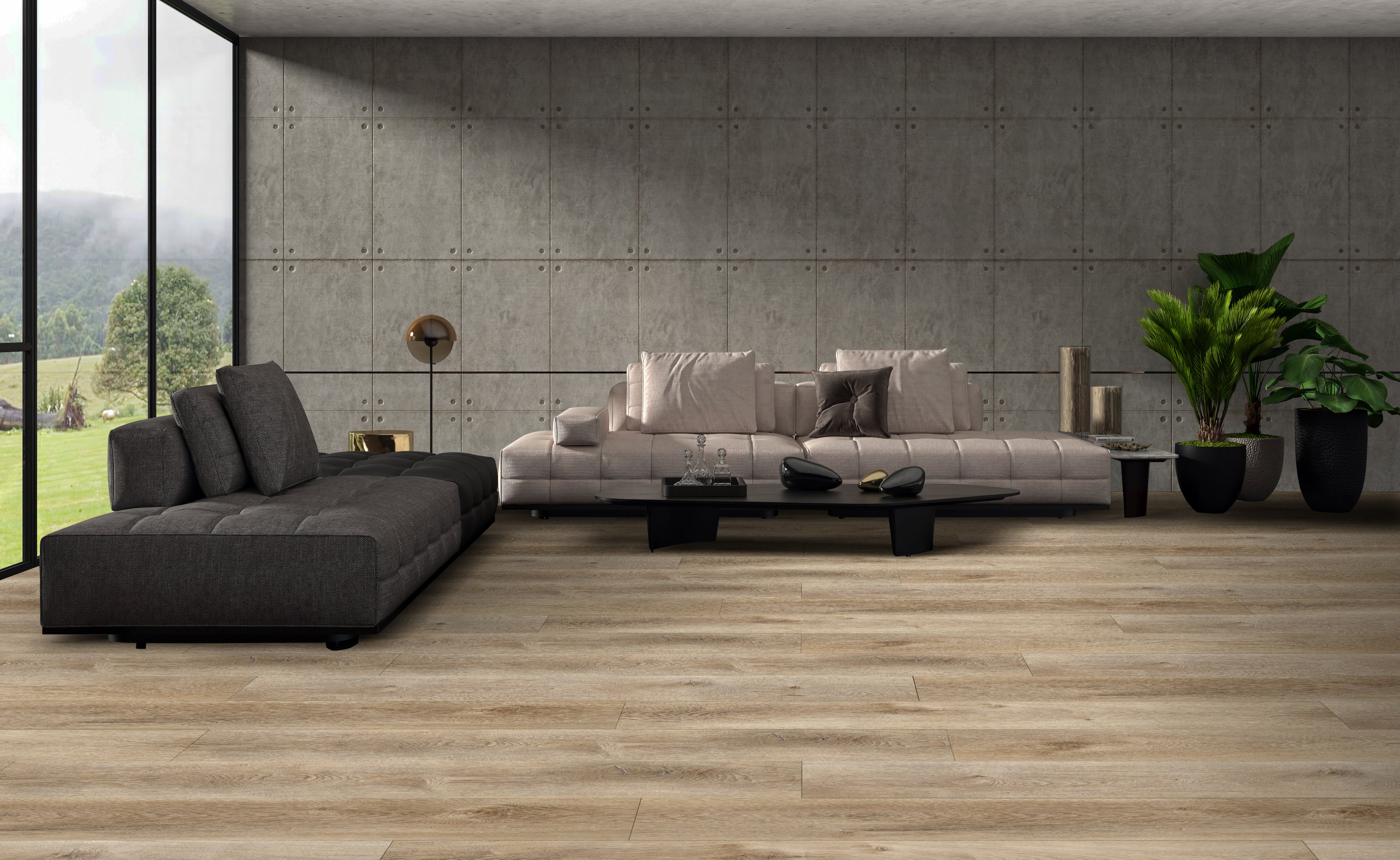 Eastern Cottonwood 60" Plank RECS2101 Waterproof Rigid Core - Countryside Collection