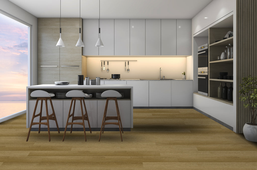 Ellen Rigid Core REED2003 Rigid Core Waterproof Flooring - Sierra Collection