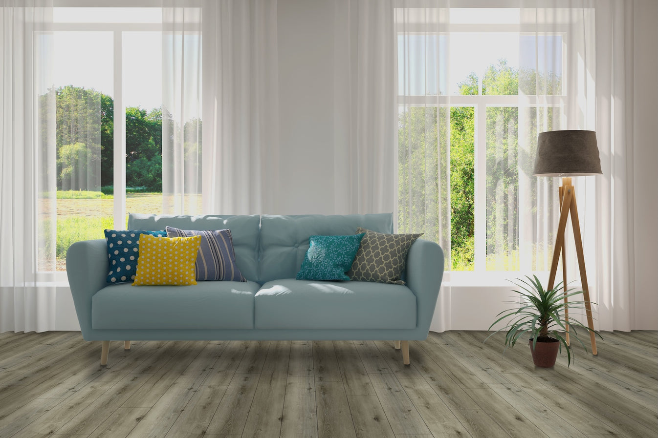 Harvest Cream 60" Rigid Core RELM8106 Rigid Core Waterproof Flooring - The Meadows Collection