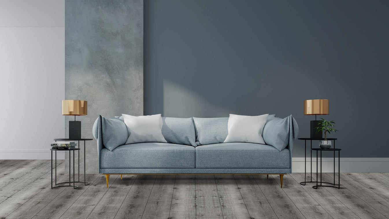 Gray Stream 60" Rigid Core RELM8107 Rigid Core Waterproof Flooring - The Meadows Collection