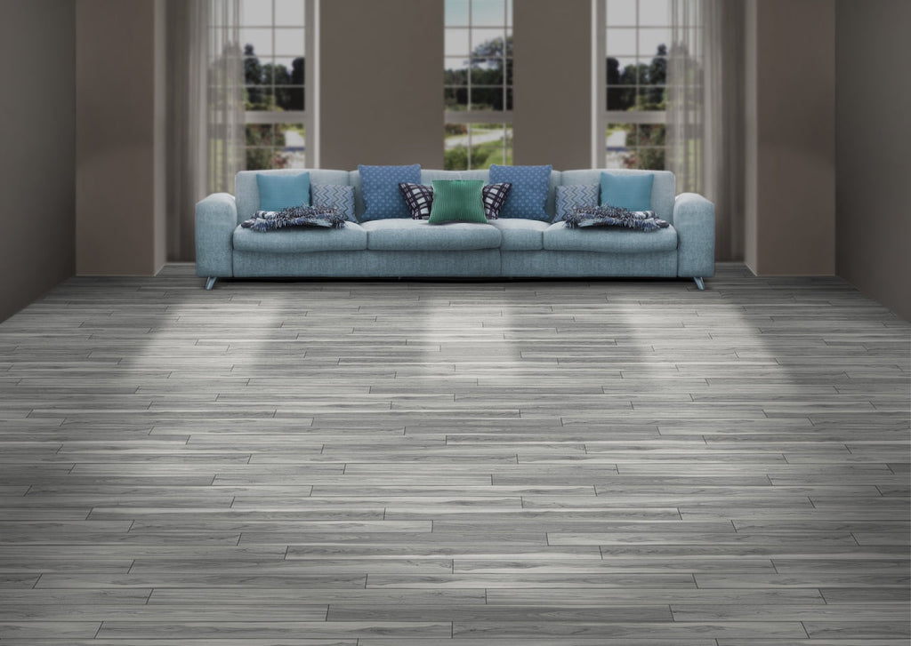 Graphite Grey Rigid Core REWH5502 Rigid Core Waterproof Flooring - The Walnut Hills Collection
