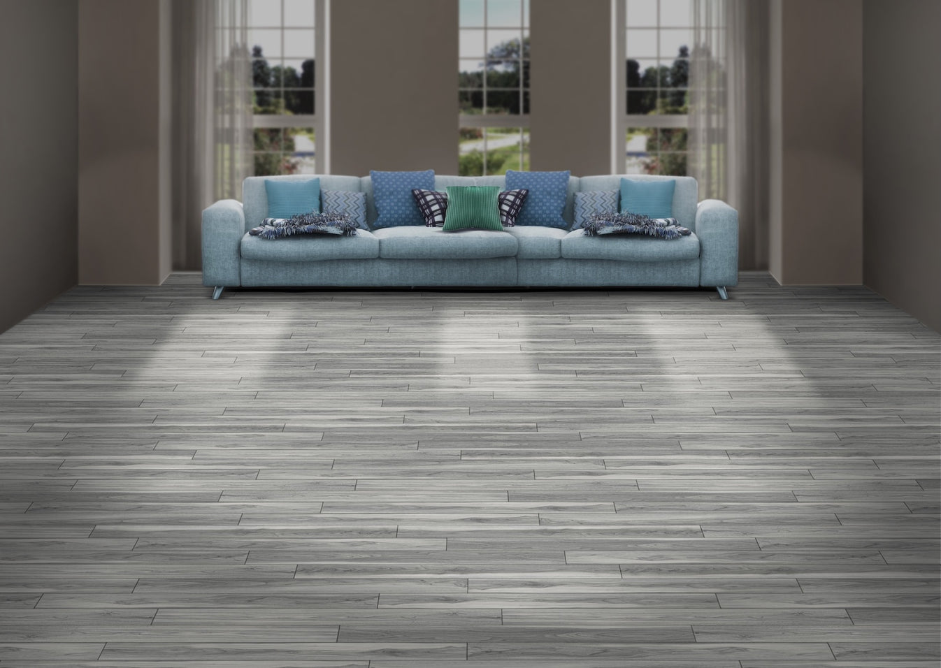 Graphite Grey Rigid Core REWH5502 Rigid Core Waterproof Flooring - The Walnut Hills Collection