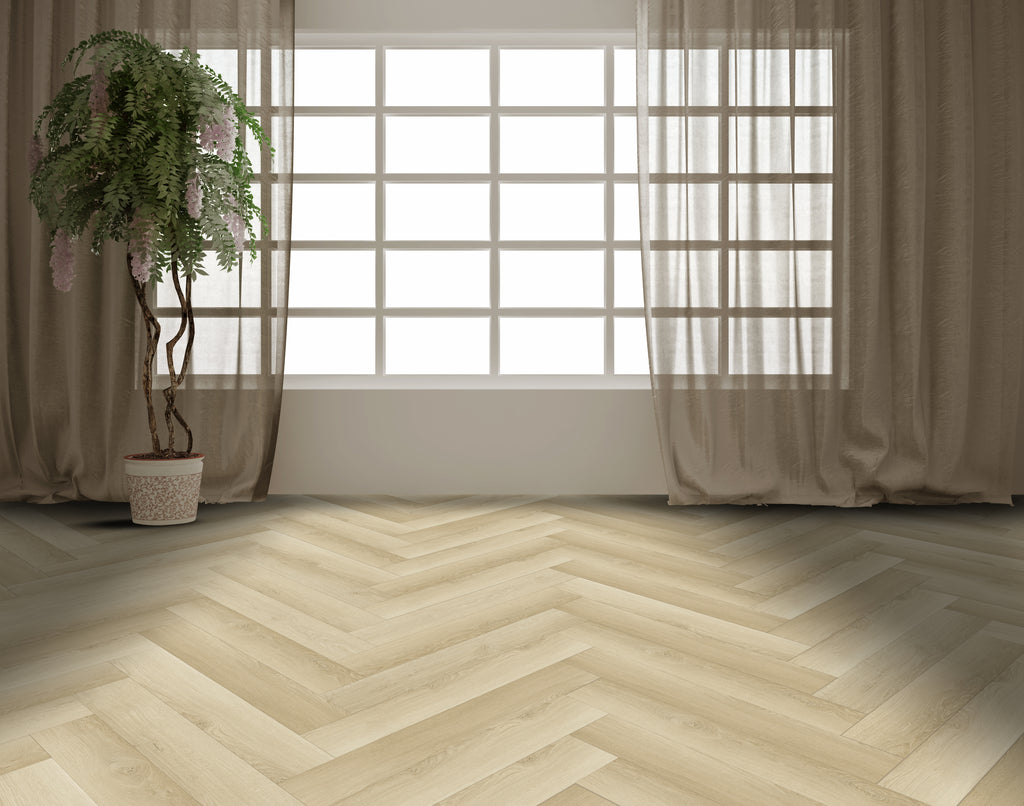 Rocca Rigid Core REHR8703 Rigid Core Herringbone Flooring - Corsica Mountains Herringbone Collection