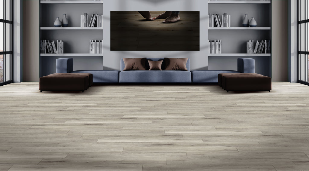 Silver Pearl Rigid Core REGVE5203 Rigid Core Waterproof Flooring - The Glacier Point Collection