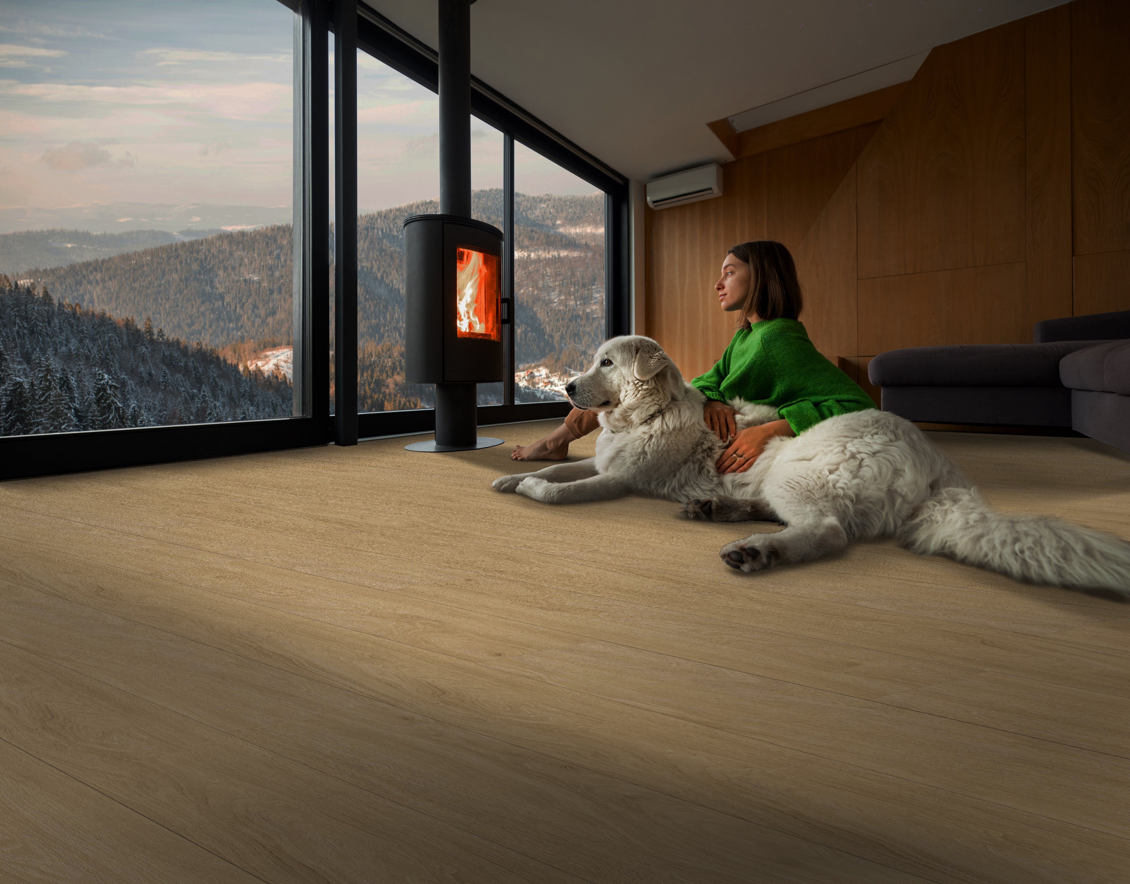 Sunset Oak Rigid Core REPO4007 Rigid Core Waterproof Flooring - The Pacific Oak Collection