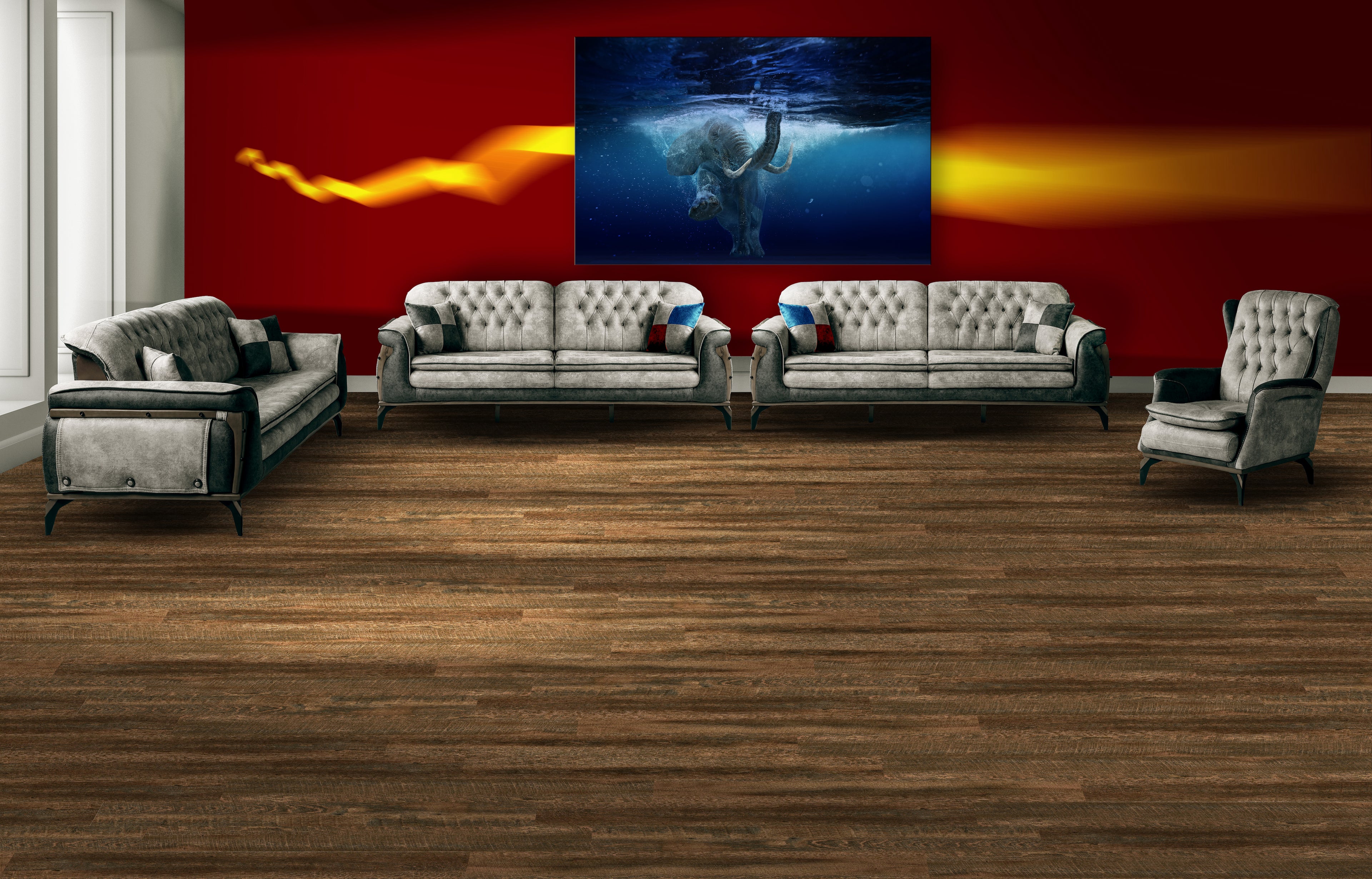 Sweet Chestnut Rigid Core RELC9355 Rigid Core Waterproof Flooring - The Cliffs XL Collection