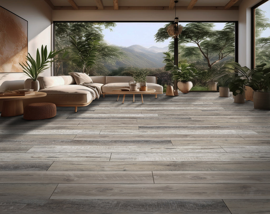 Toros Grey Rigid Core RECC5303 Rigid Core Waterproof Flooring - The Clover Creek Collection
