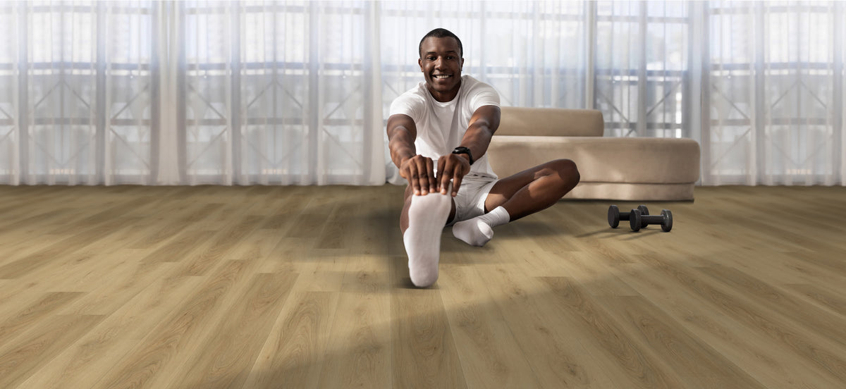 Siena Beige Laminate REBW9040 Laminate - Wood Max Bear Woods Collection