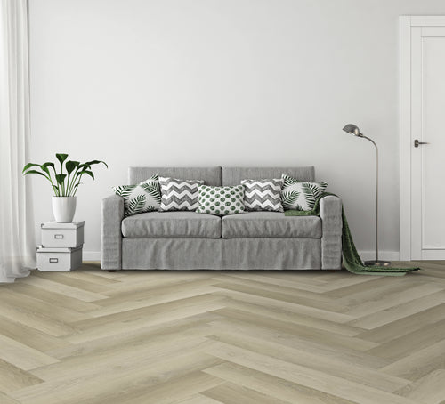 Bastia Rigid Core REHR8702 Rigid Core Herringbone Flooring - Corsica Mountains Herringbone Collection