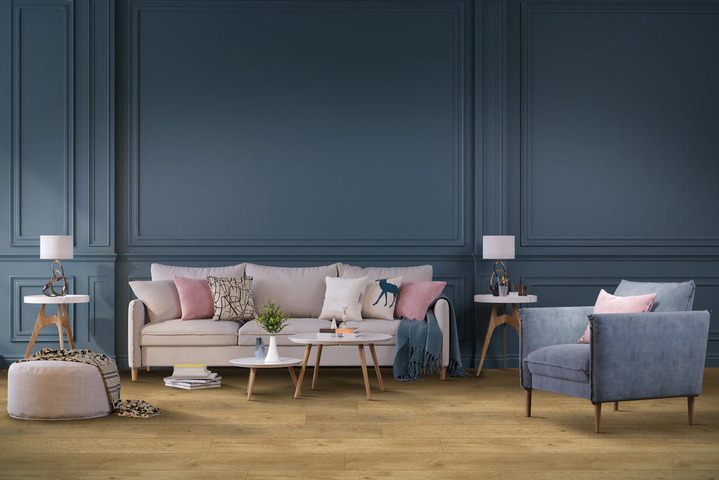 Coral Gold Rigid Core REWR8602 Rigid Core Waterproof Flooring - White River Collection